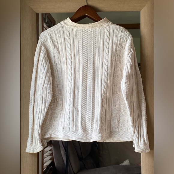 Women’s L.L. Bean | Cable Knit Cardigan - Picture 2 of 8